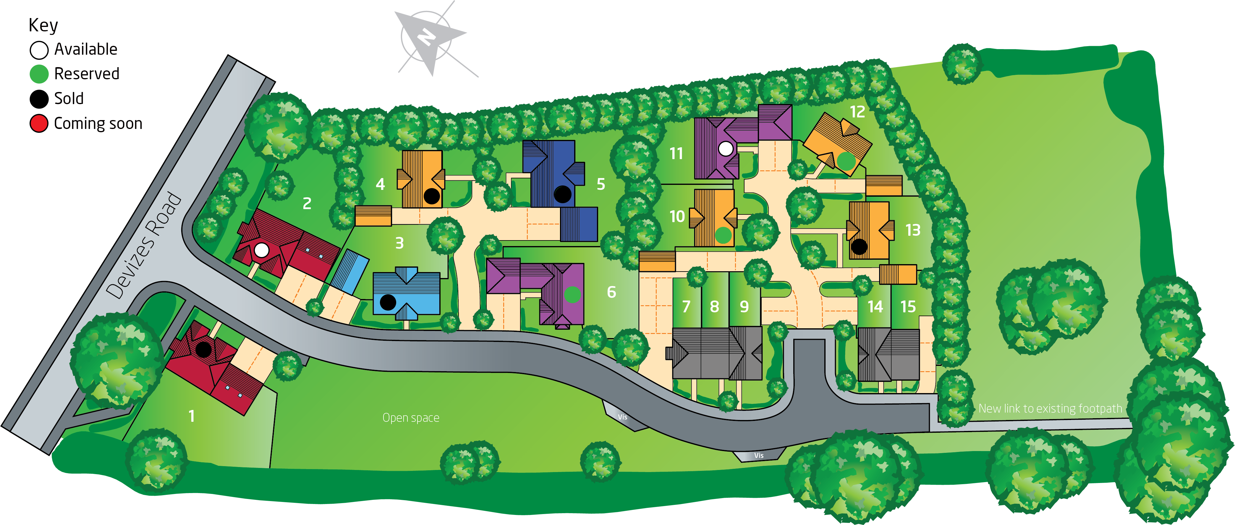 Centenary Close, Hilperton Hills Homes