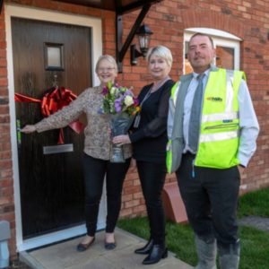 First homeowner moves in at The Paddocks, Blunsdon